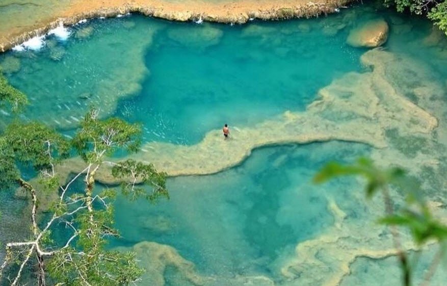 Semuc Champey, Alta Verapaz Department, Guatemala